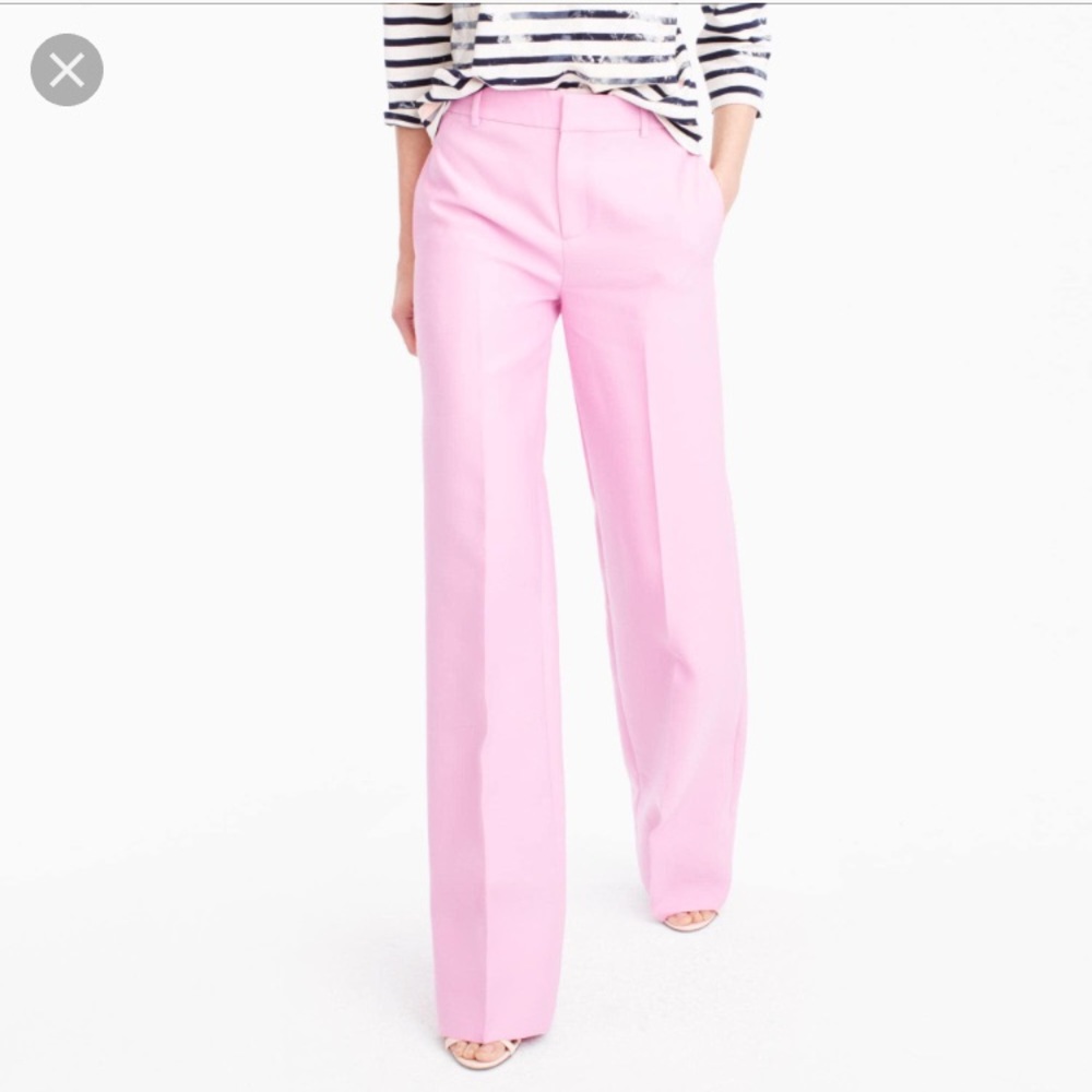 J Crew Perfect Fit Linen pants